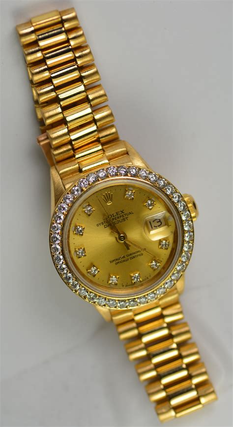 gemelli rolex oro|rolex gold diamond dial.